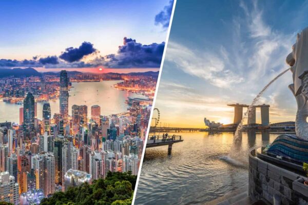 hong kong singapore business comparison